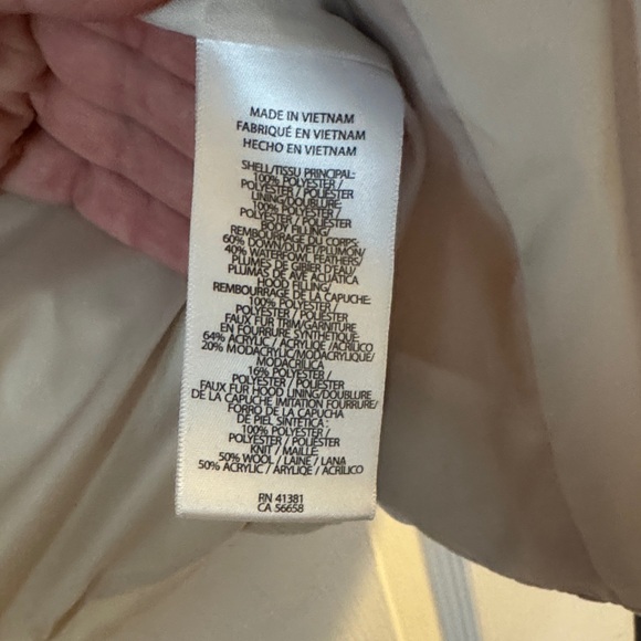 Lauren Ralph Lauren Goose Down Puffer Jacket with Sherpa Collar - Picture 10 of 12